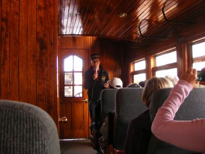 Unser Bespasser im Wagon